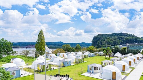 高滝湖グランピングリゾート(千葉県市原市養老1012‐1)